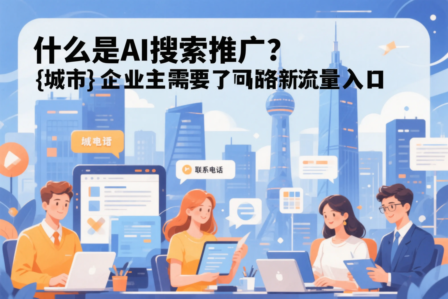 什么是AI搜索推广？喀什企业主需要了解的新流量入口