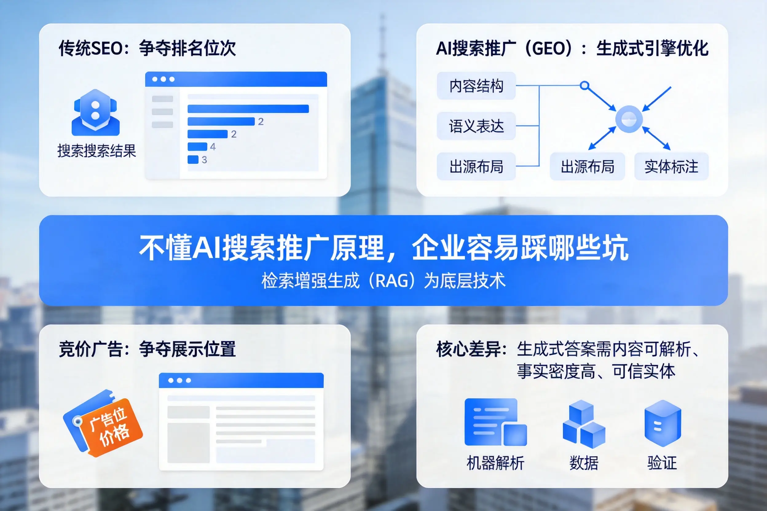 不懂AI搜索推广原理，喀什企业容易踩哪些坑