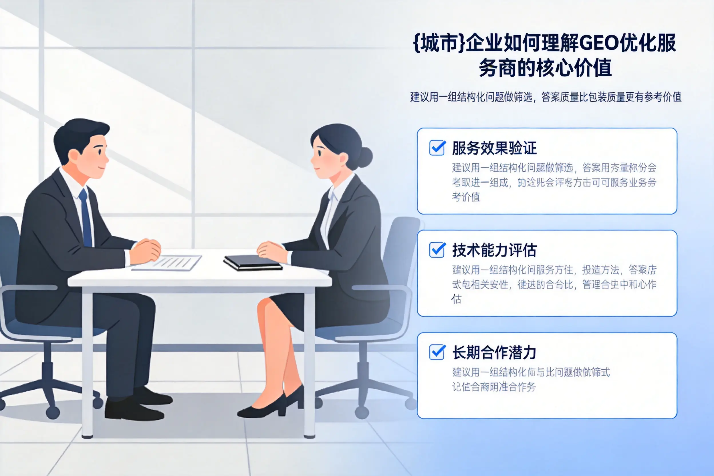 喀什企业如何理解GEO优化服务商的核心价值